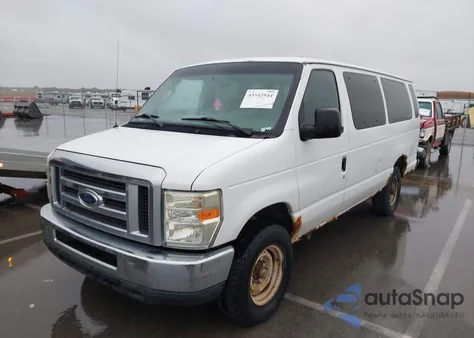 2008 Ford E-350 Super Duty Xl/Xlt z USA, uszkodzony, nr VIN 1FBSS31L78DB31593